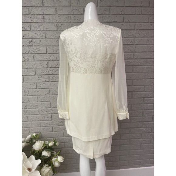 J.R. Nites by Caliendo Tank Dress with Jacket 2 Pcs Set Size 6 - Picture 7 of 13